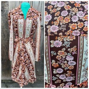 Vintage Floral Dress